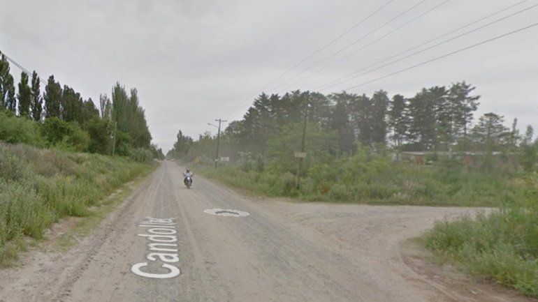 El hecho fue en una chacra de dos hectáreas de calle Candolle al 1700.