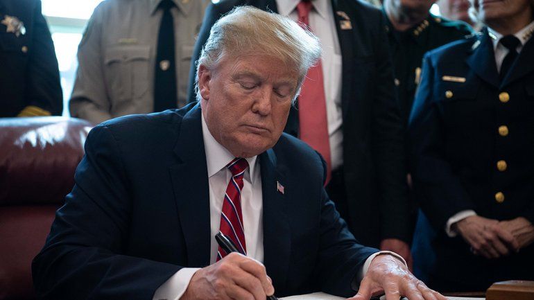 Donald Trump utilizó el veto