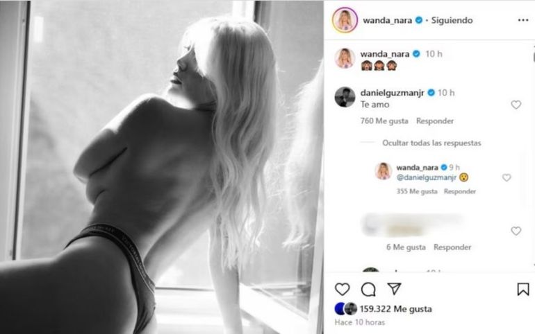 Wanda Nara está muy cerca de Daniel Guzmán Jr. Wanda Nara está muy cerca de Daniel Guzmán Jr.