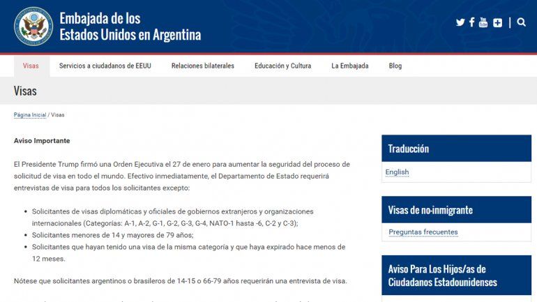 Cambian los requisitos para la visa y entrar a EE.UU. será más difícil