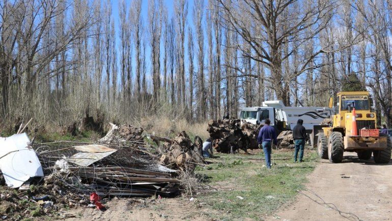 Desalojaron una toma y en el lote ahora harán un parque
