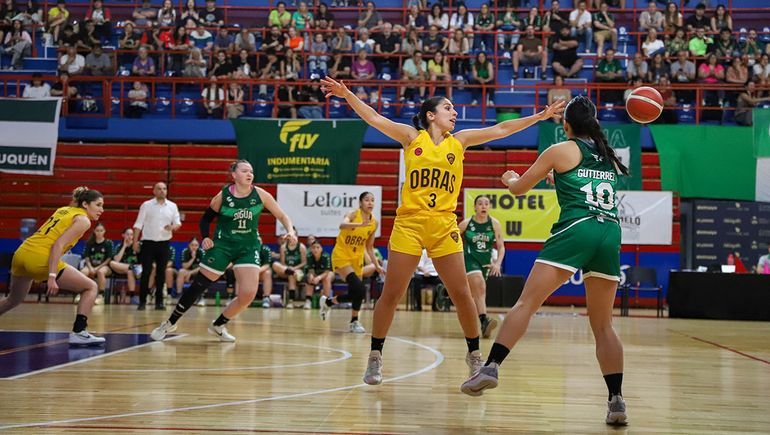 Liga Nacional femenina: mucho básquet y un par de victorias neuquinas en el Ruca Che