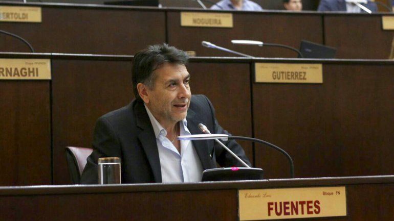 Eduardo Fuentes, diputado provincial del Frente Neuquino.