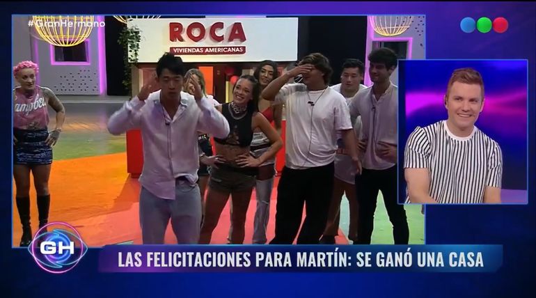 Gran Hermano: Martín ganó el desafío por una casa