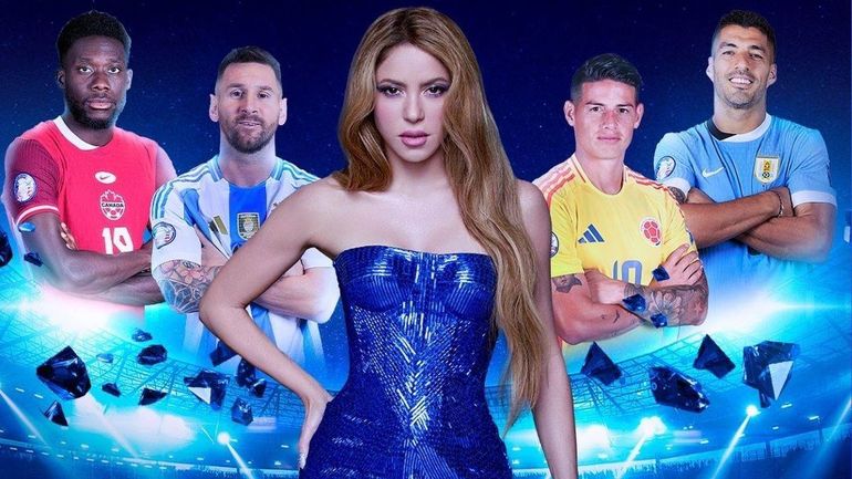 La final de la Copa América 2024 a pura música: cantarán Shakira, Abel Pintos y Karol G