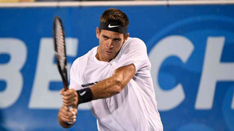 Delpo jugó un buen tenis en&nbsp;su regreso a la actividad.