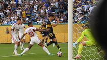 Boca ganaba 2-0 y terminó empatando en su debut en el Mundial de Clubes 