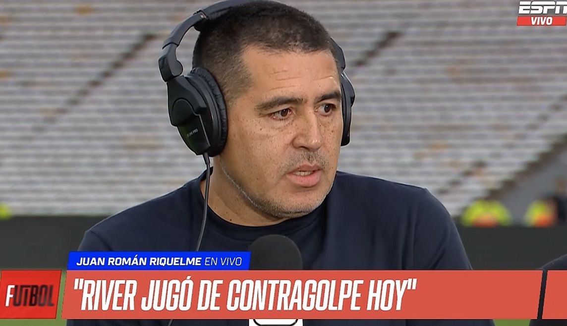 Juan Román Riquelme después de ganarle a River: Ellos jugaron de contragolpe