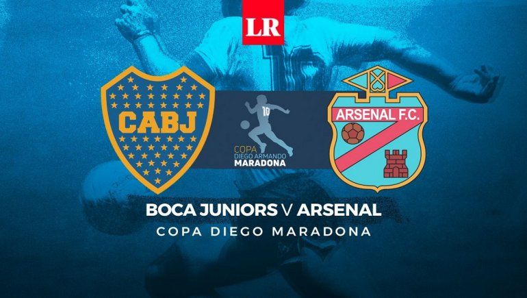 Boca vs Arsenal en fase de campeonato