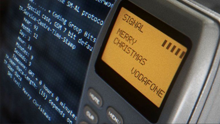 Feliz Navidad: el primer SMS se vende por más de 100.000 dólares en una subasta