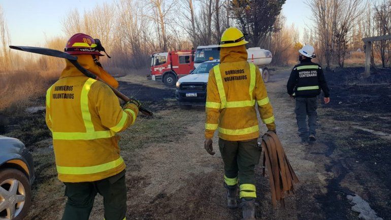 Bomberos no dieron abasto para apagar incendios intencionales en zona de chacras