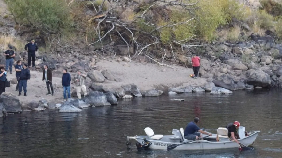 Terrible: fue a pescar con un amigo y murió ahogado en el río Aluminé