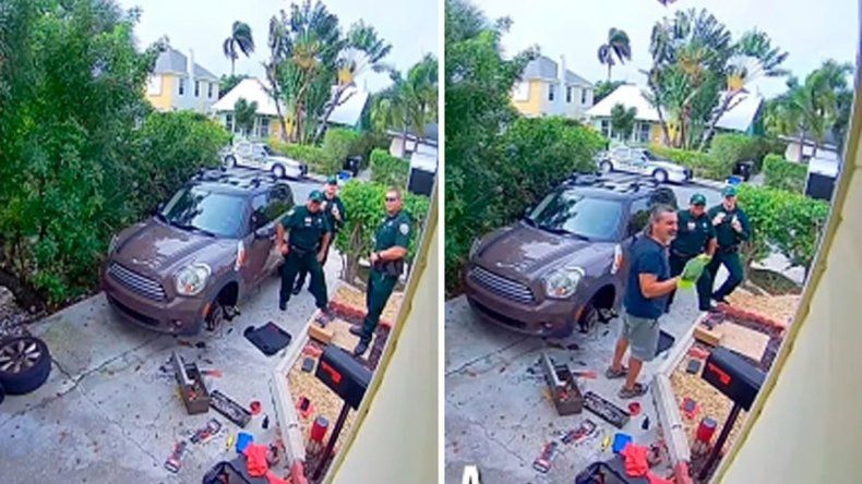 La Policía creyó que pedían ayuda pero era un loro