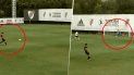 la reserva de river bailo 7 a 0 a colon y uno de los goles fue increible...