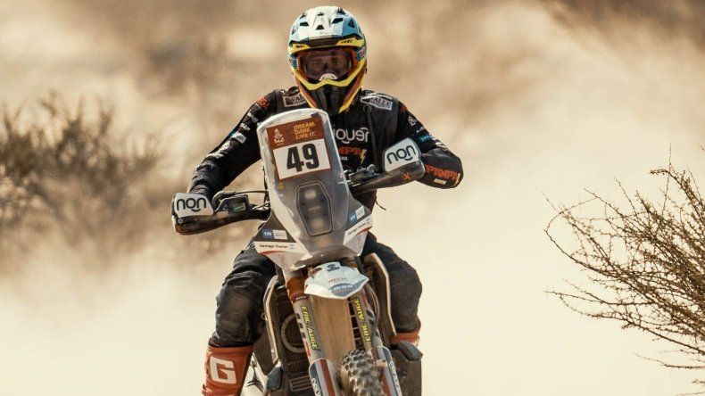 Santiago Rostan hizo historia para Neuquén en el Rally Dakar. | LM Neuquen Santiago Rostan hizo historia para Neuquén en el Rally Dakar.