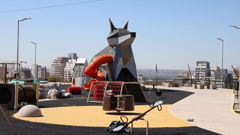 El parque temático tendrá juegos y otras actividades.