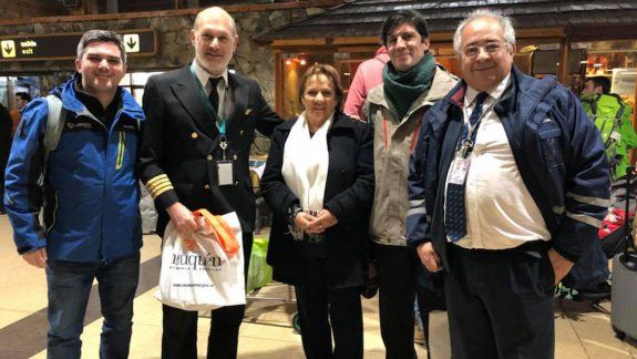 San Martín recibió el primer vuelo desde Córdoba