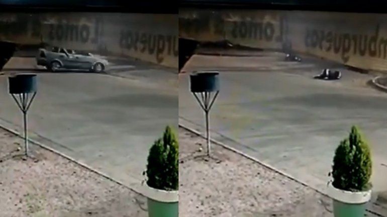 Embistió a una motociclista, le provocó múltiples fracturas y se dio a la fuga