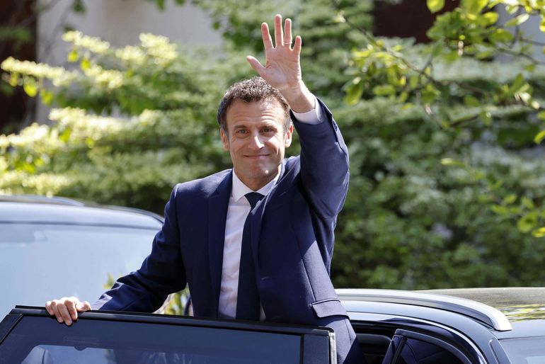 Elecciones en Francia: Macron le ganó a Le Pen por el 58%