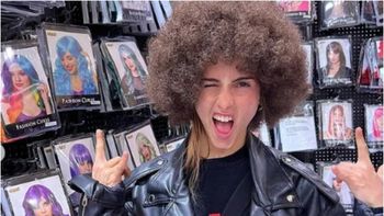 el jugado cambio de look rockero que se hizo ambar, la hija de juana viale el jugado cambio de look rockero que se hizo ambar, la hija de juana viale