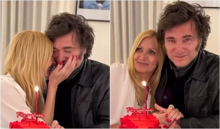 Javier Milei y Yuyito González Javier Milei y Yuyito González