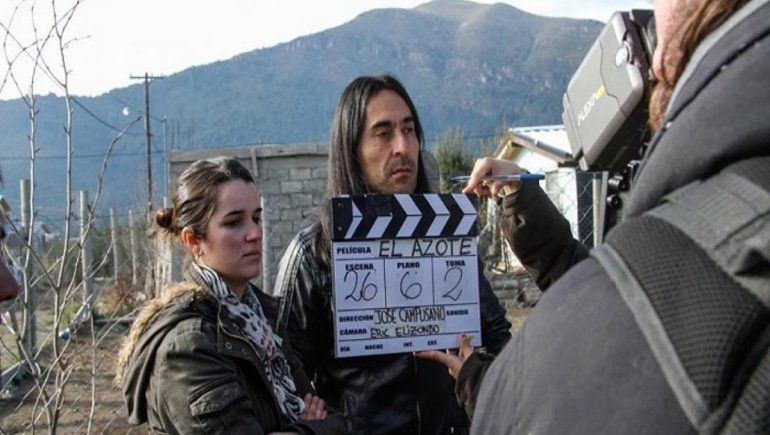 El actor neuquino Kiran Sharbis en la pantalla grande con El azote