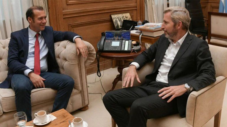 Frigerio recibió a Gutiérrez en el marco del diálogo Gobierno-oposición