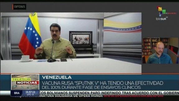 Maduro: la Sputnik V es la mejor vacuna del mundo