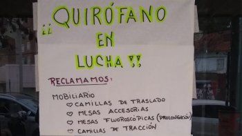por una protesta, no se realizan cirugias en el castro rendon por una protesta, no se realizan cirugias en el castro rendon