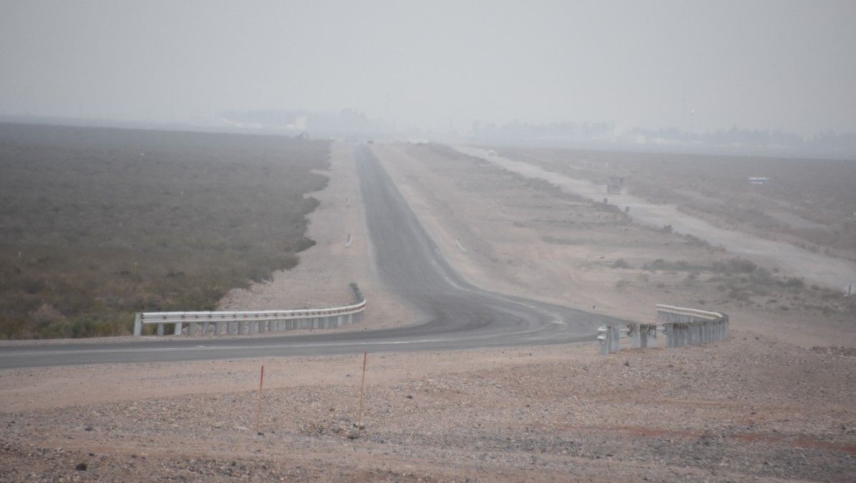 La ruta del petróleo empieza a tener forma: ya realizaron un 60% de la obra