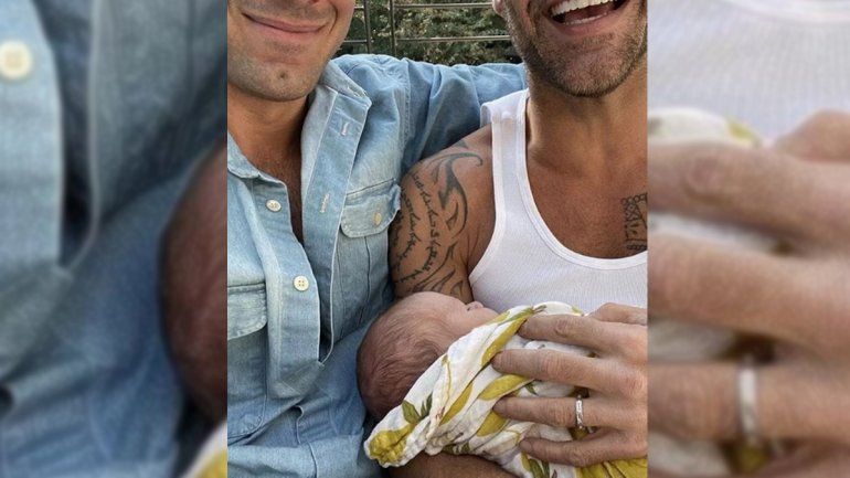 Esta es la primera imagen del cuarto hijo de Ricky Martin