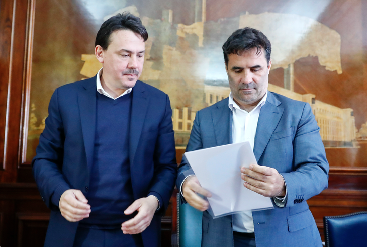 Federico Basualdo, subsecretario de Energía Eléctrica, y Darío Martínez, secretario de Energía de la Nación.