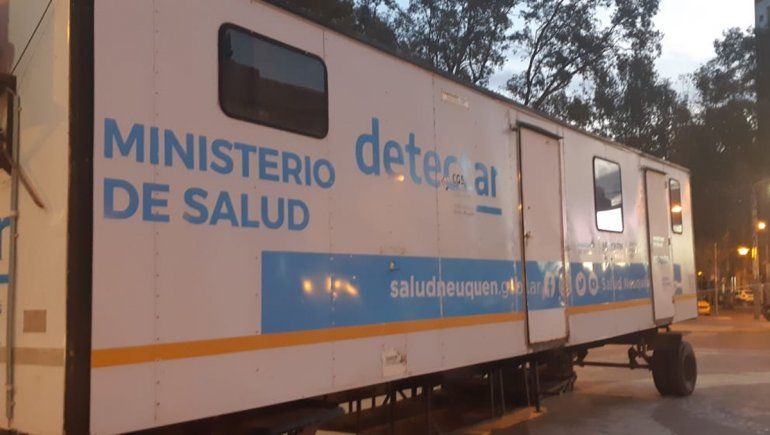 Salud realizará los hisopados en pleno centro