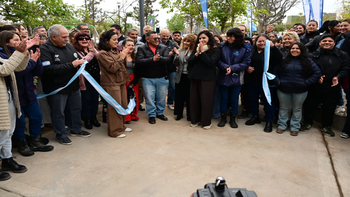 El acto inaugural de la renovada Plaza Ulloa en Gran Neuquén Sur. El acto inaugural de la renovada Plaza Ulloa en Gran Neuquén Sur.