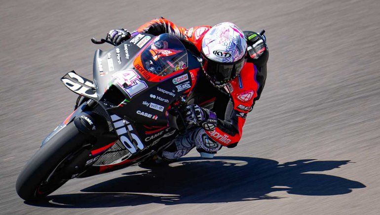 Aleix Espargaró y Aprilia lograron la pole del MotoGP en Termas
