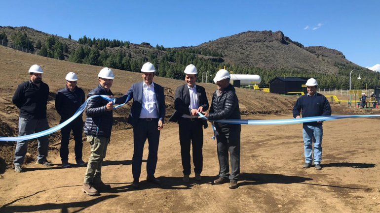 Aluminé ya cuenta con una nueva planta de almacenaje de gas