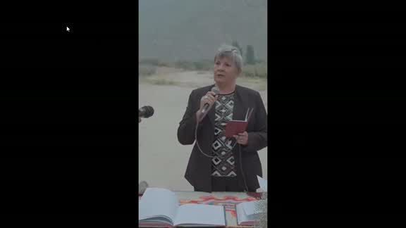 Florencia Peña y Ramiro Ponce de León dieron el sí en Cafayate, provincia de Salta.