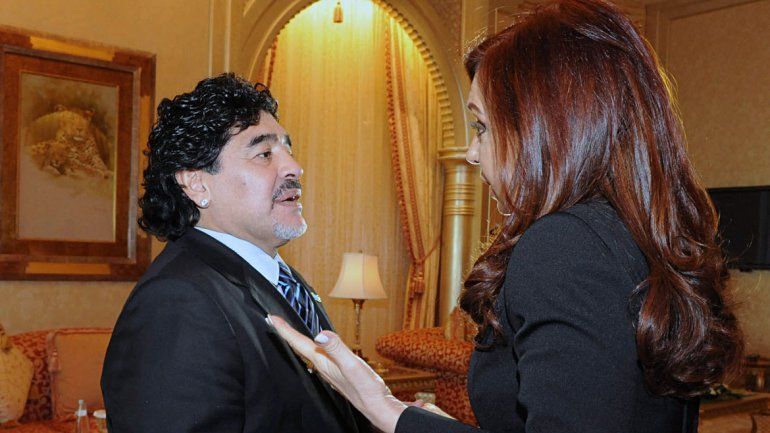 El gesto que Maradona tuvo con Cristina