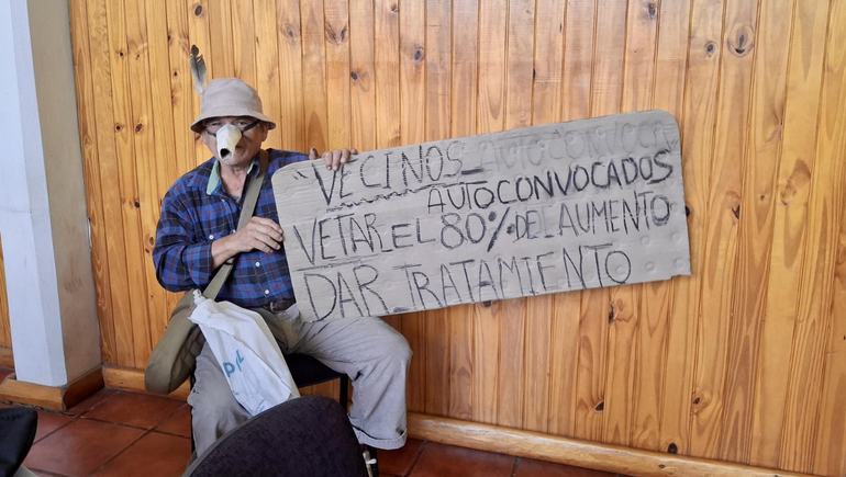 Un Therian irrumpió en plena sesión del Deliberante de Junín de los Andes