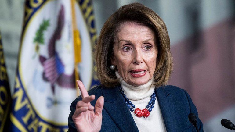 Pelosi va contra la emergencia declarada por Trump