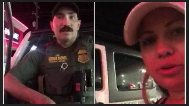 Les pidió que se identificaran sólo porque las oyó hablar en español.