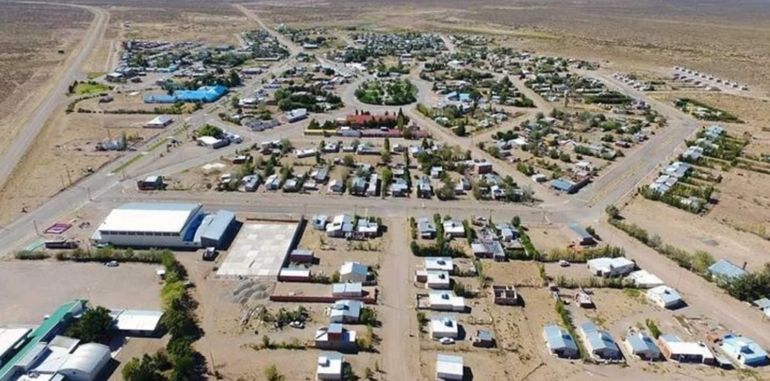 La zona de Plaza Triángulo, en Paso de Indios, donde murió atropellado un chico de Trelew. La zona de Plaza Triángulo, en Paso de Indios, donde murió atropellado un chico de Trelew.