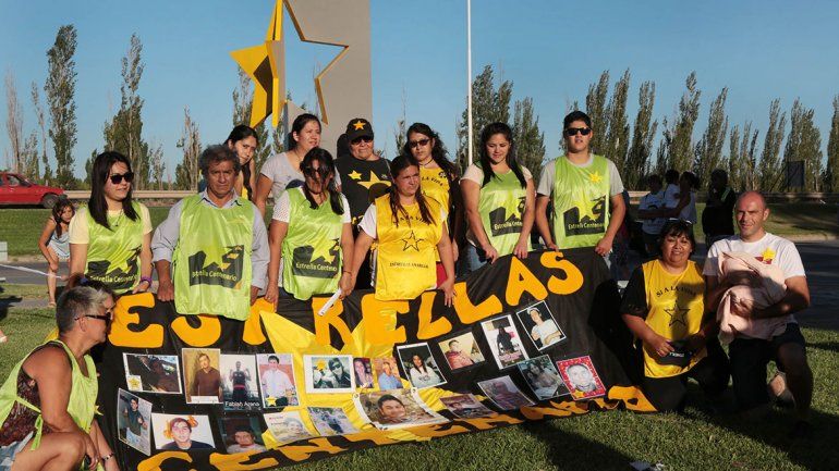 Un monumento que recuerda a víctimas de accidentes viales