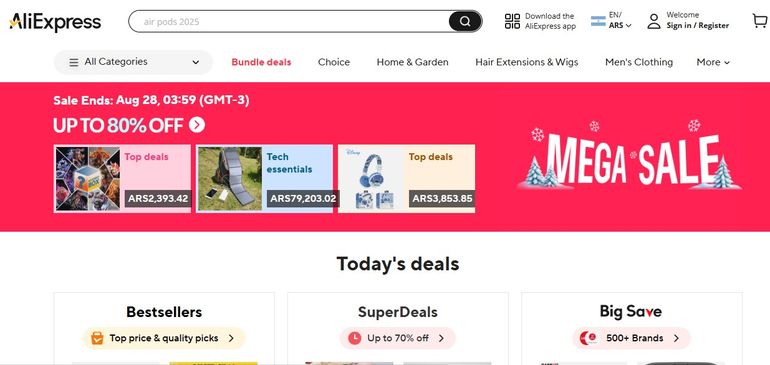 AliExpress busca posicionarse como la mejor opción dentro del comercio virtual. AliExpress busca posicionarse como la mejor opción dentro del comercio virtual.