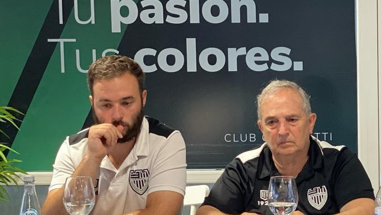 Simón Himelfarb junto a Rapazzo Cesio