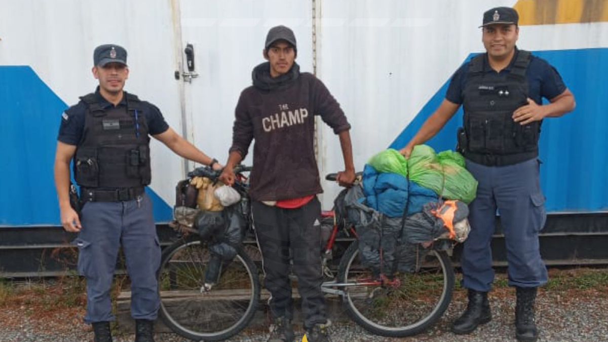 Apareció el ciclista de Comodoro Rivadavia que era buscado: ¿Dónde estaba? thumbnail