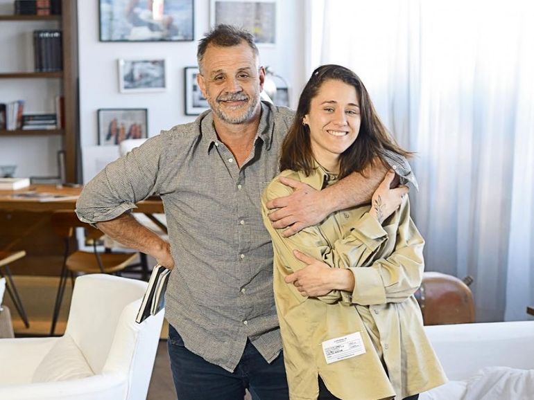 Sofía, la novia de Petersen, es mamá de un nene.