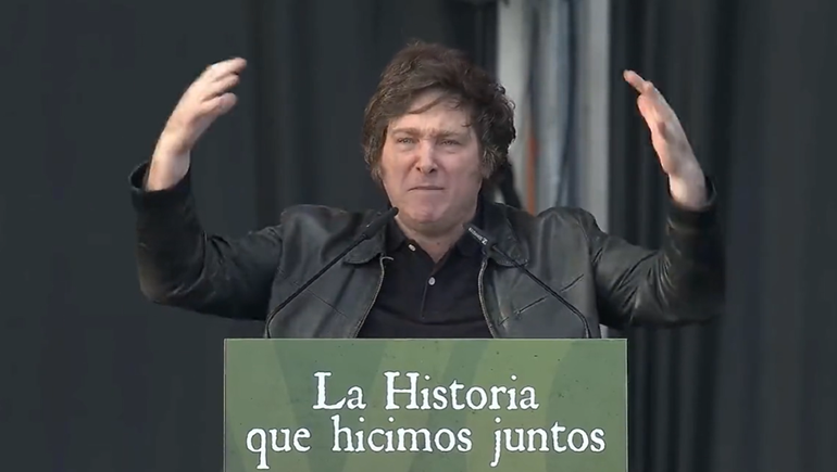 Milei llamó a dar batalla contra el zurderío, que contamina la vida