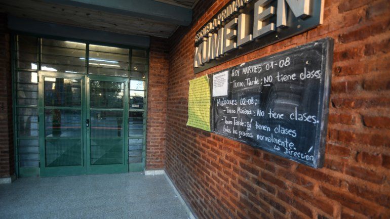 El nene fue auxiliado por un hombre que lo llevó a la Escuela 309.