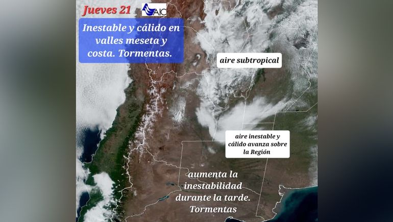 El pronóstico del tiempo en Neuquén, previo a la Navidad. El pronóstico del tiempo en Neuquén, previo a la Navidad.
